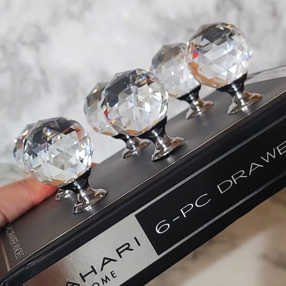 Crystal Knob Set